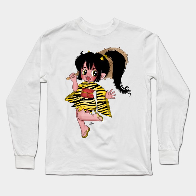 Ohayo Oni chan Long Sleeve T-Shirt by Misslulumochi